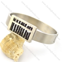 Abacus Oval Shaped Bangle b002485