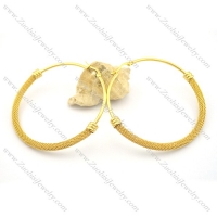 6mm net hoop earrings e000924