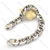 14.5mm wide snake skin casting bracelet b002565