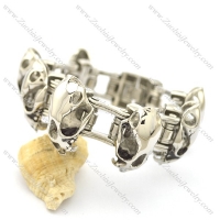 8.8 inch dinosaur skull chain link bracelet b002614