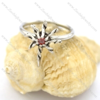 red crystal thin band rings for women r002069