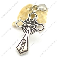 Large Cross Pendant p002061