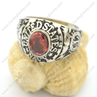 United Stated Navy Stone Ring r002147