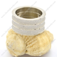 stainless steel shimmering powder ring r002190