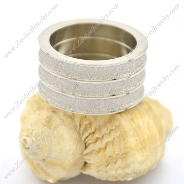stainless steel shimmering powder ring r002190