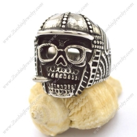 smoking baseball boy ring with baseball cap r002241