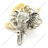 Big Elephant Head Pendant p002169