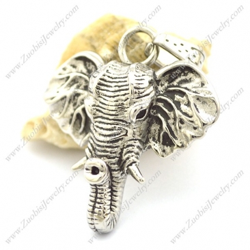 Big Elephant Head Pendant p002169