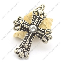 Crown of Thorns Cross Pendant p002177