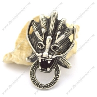 Vintage Dragon Head Pendant p002162