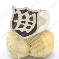 Gemany Decorative Gothic W Ring r002362