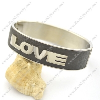 LOVE Leather Bangle b002988