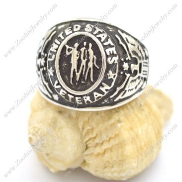 Vintage United States Veteran Ring r002391