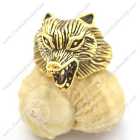 Vintage Gold Wolves Rings r002393