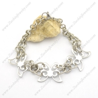 3 Fashion Butterflies Chain Bracelet b003017