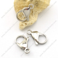 19mm Polished Stainless Steel Lobster Clasp a000027