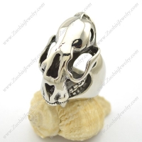 Hollow Dinosaur Skull Ring r002434