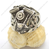 Vintage Motor Engine Ring for Unisex r002445