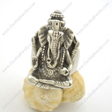 Holy Thailand Elephant God Ring r002524