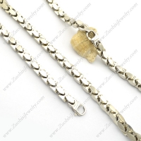 9MM High Polishing Solid Chain Necklace Set s001022