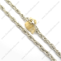 1.1CM Wide 60CM Long Partial Rough Link Chain Necklace n000956