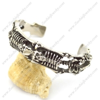 Clasical Human Skeleton Bangle b003147