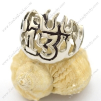 Flame 13 Biker Ring r002769