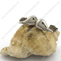 Cute Stainless Steel Wings of Angel Earring for Girls e001047