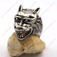 Big Casting Wolf Ring for Men r002806