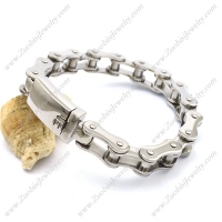 11MM Bike Chain Bracelet with Side Release Buckle b003777