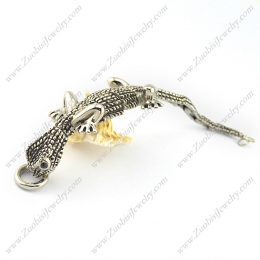 21CM Long Stainless Steel Chameleon Bracelet b003918