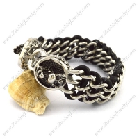 Two Dragon Heads Buckles Bracelet b003987