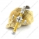 Yellow Gold Stainless Steel Cross Pendant p002812