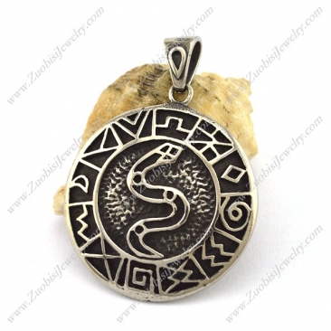 Blacken Snake Pendant p002824