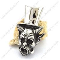 Gentleman Skull Pendant p002829