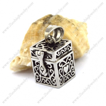 Stainless Steel Box Lockets p002851