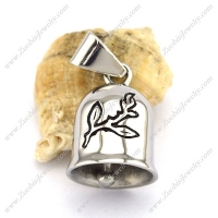 Stainless Steel Motor Bicycle Bell Pendant p002859