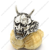 Large Vampire Skull Ring r003045