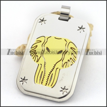 Elephant Cutting Pendant p003242