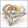 Stainless Steel Cattle Pendant p003251