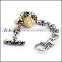 23cm Skull Bracelet b004491