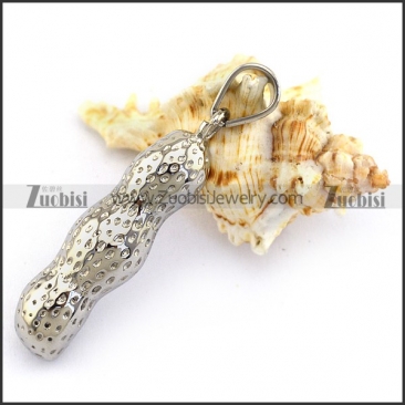 Stainless Steel Peanut Pendant p003360