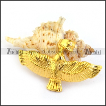 Stainless Steel Roc Pendant in Gold Tone p003367