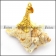 Gold Plating Eiffel Tower Pendant p003395