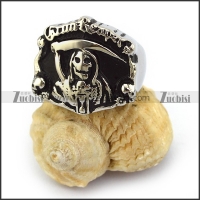 Large Death Skull Ring r003677