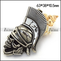 63MM Big Troy Warrior Pendant p003404