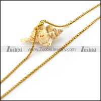 24K Gold Plating Popcorn Chain n001224