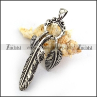 3 Casting Feather Charms for Necklace p003865