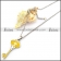 Yellow Epoxy Key Charm Chain n001293