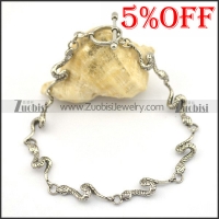 8 snake bracelet with OT buckle b002765